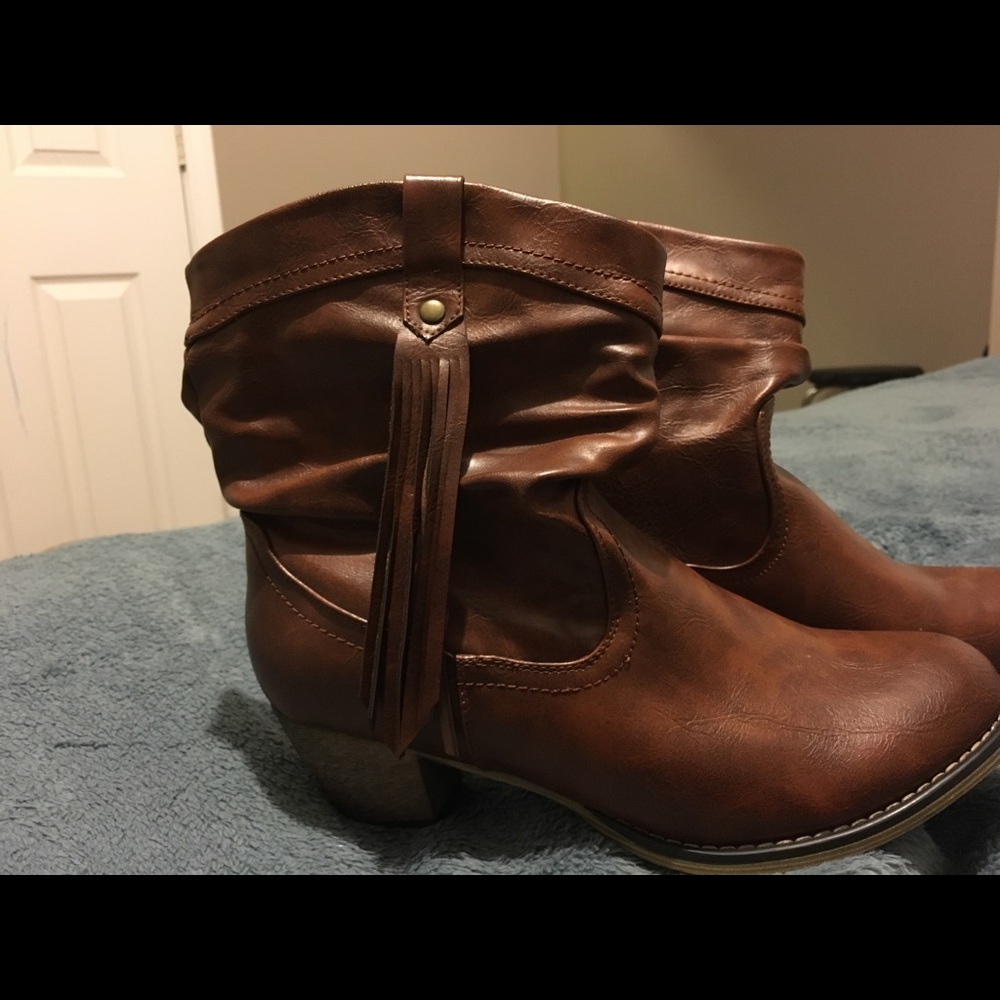Brown boots